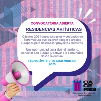 Residencias Artísticas TRANSCULTURA Cáceres 2031