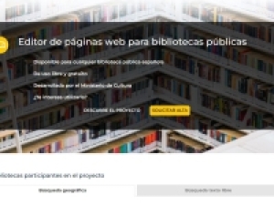 Editor de páginas web para bibliotecas públicas