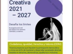 Jornada informativa sobre Europa Creativa y CERV (online)